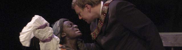 Photograph of students acting